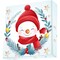 Diamond Dotz Christmas Trio Snowman Dotz Box Winter Diamond Painting Kits for Adults - Diamond Art Kits a Relaxing Creative Craft Kit with Dotz Gems 8.7x8.7